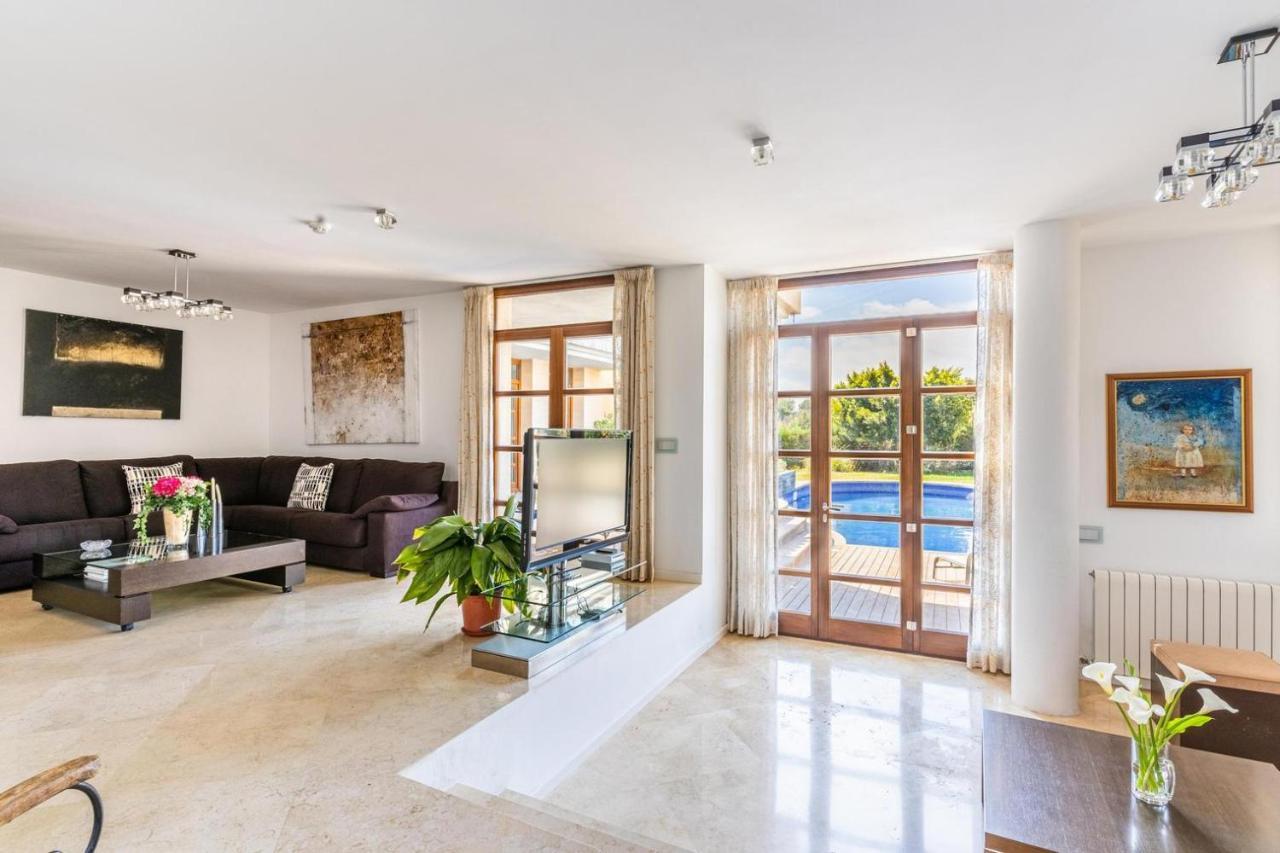 Villa De Lujo Con Piscina, Jacuzzi, Jardin Y Terraza Marratxi Exterior photo